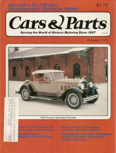 CARS & PARTS 1978 DEC - 29 PACKARD 6-26, LOZIER, CHRYSLER EARLY 8S, HET MEET*